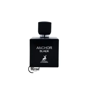 عطر ادکلن انکر بلک رایحه لالیک مشکی الحمبرا