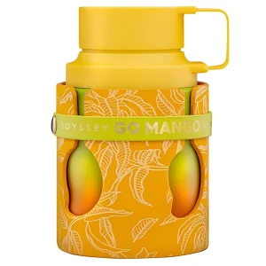 عطر ادکلن اودیسی گو منگو مشابه هامبرت لوکاس گاد آف فایر _ Odyssey GO MANGO