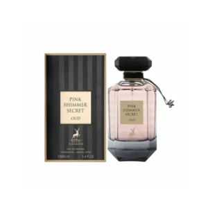 خرید عطر ادکلن پینک شیمر سکرت عود الحمبرا مشابه ویکتوریا سکرت بامب شل عود Alhambra Pink Shimmer Secret Oud