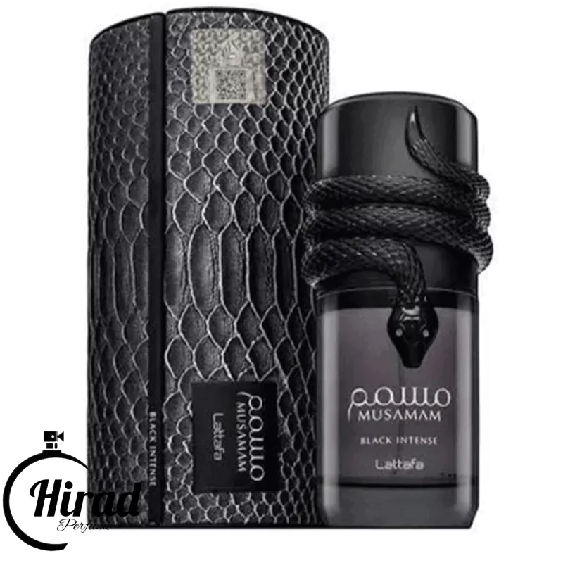 عطر ادکلن مسمم بلک اینتنس لطافه مشابه تروساردی پریمو lattafa musamam black intense (2) خرید عطر ادکلن مسمم بلک اینتنس لطافه مشابه تروساردی پریمو lattafa musamam black intense