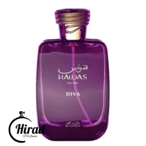 عطر ادکلن هوس دیوا رصاصی مشابه والنتینو دونا بورن این روما اینتنس | Hawas Diva Rasasi